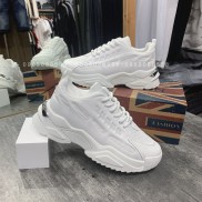 [FreeShip - Hàng New] Giày thể thao nam, Giày sneaker nam độn full trắng CK2025